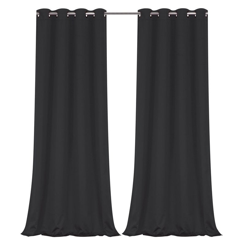 Blackout Thermal Curtain Panels - Grommet Top, 84 Inch Long, Pair
