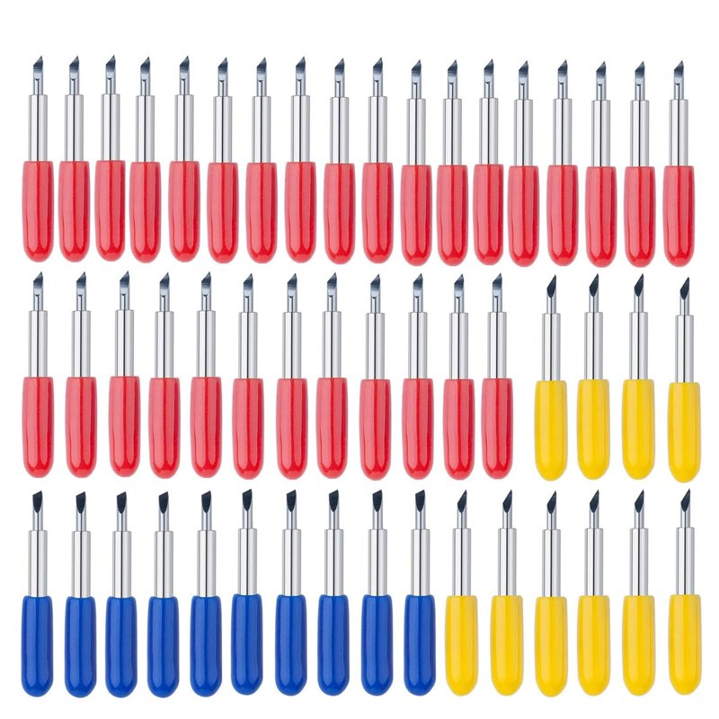 Replacement Cutting Blades for Cricut Explore Air 2/3 & Maker 4 - 50 Pack