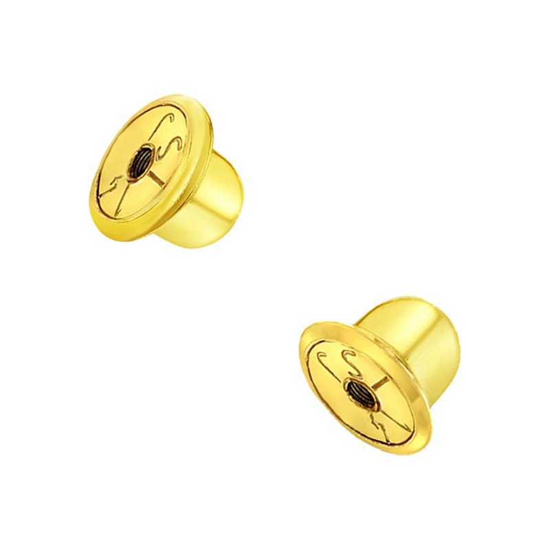 14k Yellow Gold Earring Screw Backs - Replacement Pair for Children’s Jewelry