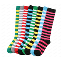 Striped Knee High Socks for Women - Athletic, Fashionable, Comfortable