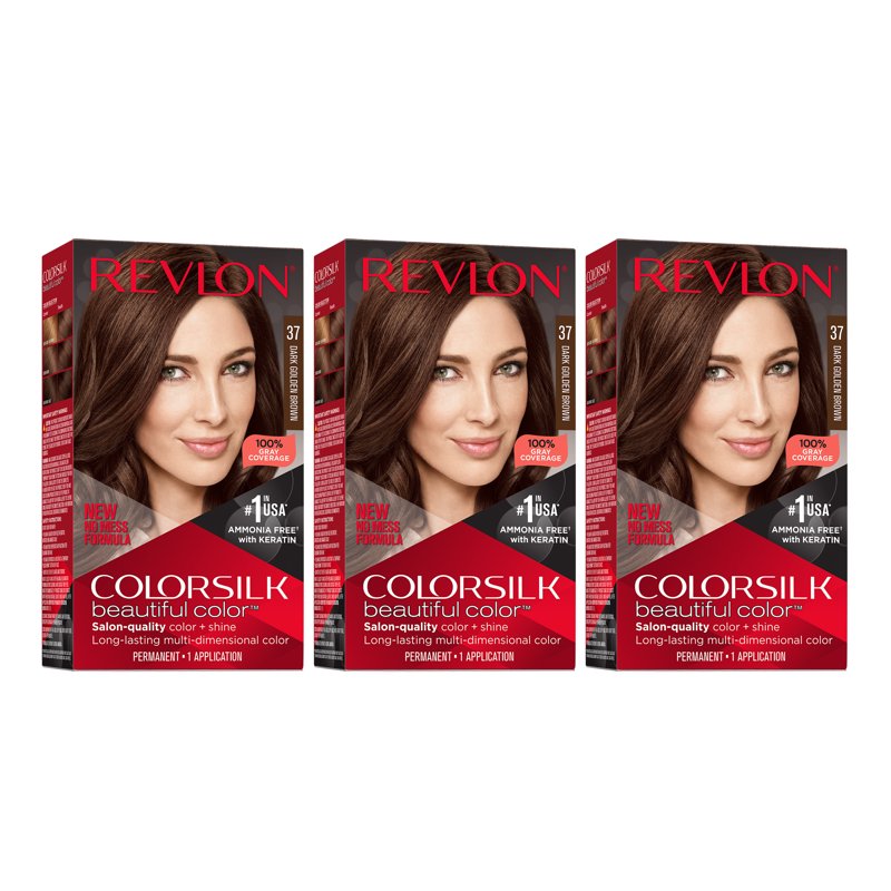 Hair Color Kit - Complete At-Home Permanent Hair Dye with Multi-Shade Options
