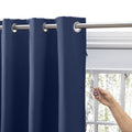 Blackout Patio Curtain Panel - Heavyweight Triple-Weave Thermal Insulation
