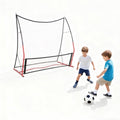 Soccer Rebounder 2-in-1 Spot Target, Double-Sided Trainer 6'x4.6' & 6'x1.4'