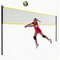 Portable Volleyball Net Set 32ft x 8ft with Adjustable Heights - Outdoor Sports Equipment