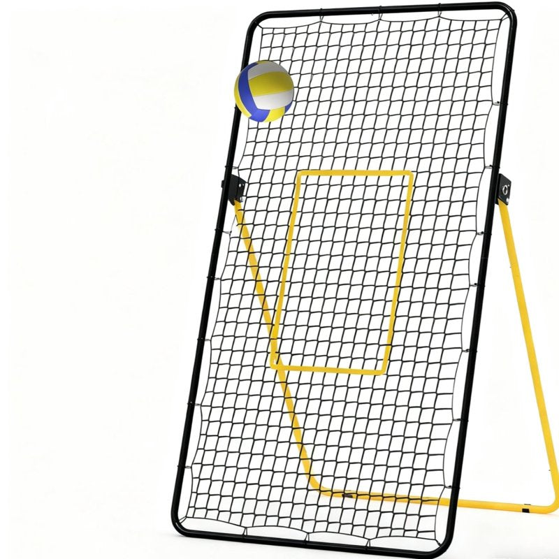 Large Volleyball Rebounder Net 7x4 ft Training Bounce Back Equipment