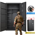 Large Gun Safe with Multiple Unlock Methods - 25-40 Capacity Security Cabinet