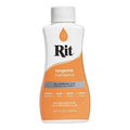 All-Purpose Liquid Fabric Dye - Vibrant Tangerine Color, 8 Fl Oz
