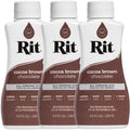 Liquid Fabric Dye 8oz Cocoa Brown Multipack of 3 - Clothing & Home Decor