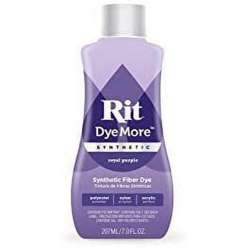 Synthetic Fabric Dye - 7oz Royal Purple for Polyester and Blends