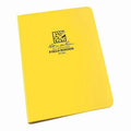 1/2 Inch Six-Ring Field Binder - Heavy Duty Yellow Plastic, 100 Sheets