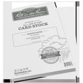 Weather-Resistant Card Stock - 8.5x11 White 100# for Important Documents