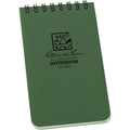Rite in the Rain Top Spiral Notebook 935L6 - 3 x 5 Pocket Weatherproof 6 Pack - Green
