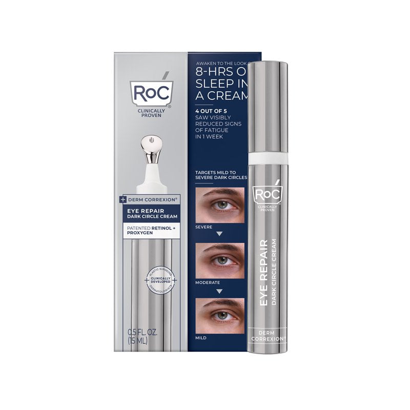 Dark Circle Eye Cream with Retinol & Niacinamide - Brightening Under Eye Treatment, 0.5 fl oz