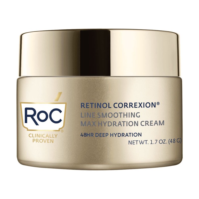 Retinol and Hyaluronic Acid Face & Neck Moisturizer - 48-Hour Hydration, Anti-Aging Cream 1.7 oz