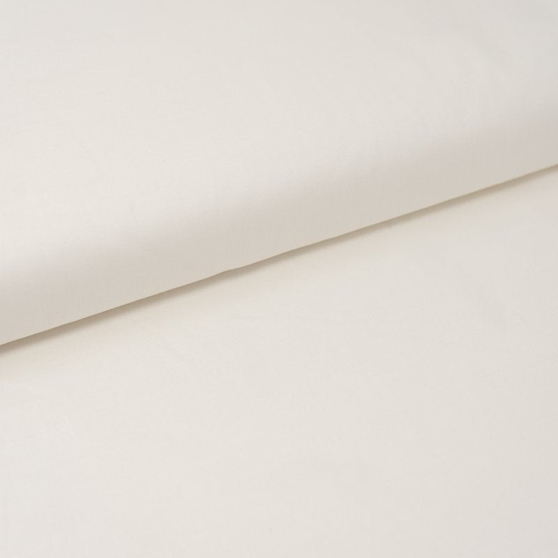 White 54-Inch Polyester Cotton Drapery Lining Fabric 5 Yards
