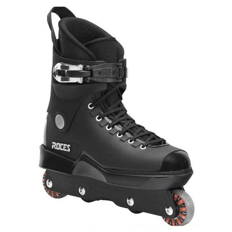 Men's Aggressive Inline Skates Black UFS Street Skateboard Shoes - Size Range Variants