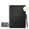Smart Reusable Spiral Notebook - Eco-Friendly Digital Note-Taking, Lined Pages