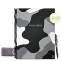 Reusable Spiral Notebook for Digital Notes - Eco-Friendly, 8.5x11 Inch, 32 Pages with Pen and Cloth