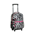 17-Inch Rolling Backpack with Double Wheels and Organizer