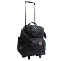 Deluxe Rolling Backpack with Spacious Compartments, Durable Polyester
