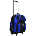 Deluxe Rolling Backpack with Wheels & Spacious Compartments - Travel & School Use