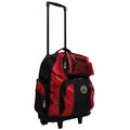 Deluxe Rolling Backpack with Spacious Main Compartment and Wheels