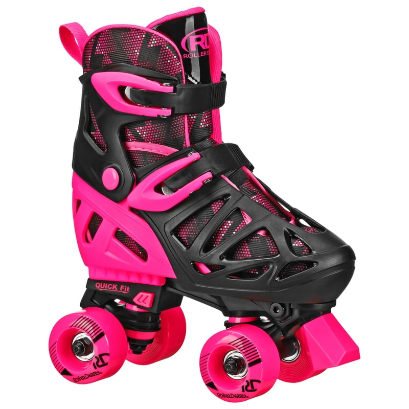 Adjustable Youth Roller Skates for Kids - Indoor & Outdoor Fun