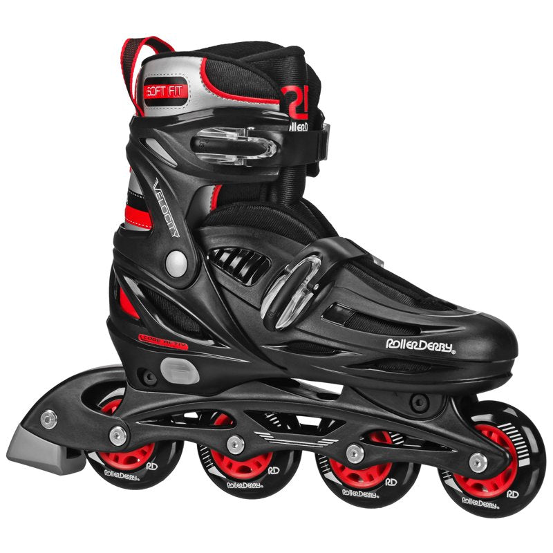 Adjustable Inline Skates for Adults & Teens Size 7-10 - Lightweight & Ventilated