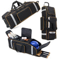 Large Baseball & Softball Catcher Gear Bag with Wheels, 81L Capacity, Multi-Pockets