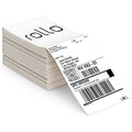 Thermal Shipping Labels 4x6 Inch Fan-Fold Pack of 500 - Strong Adhesive & Eco-Friendly