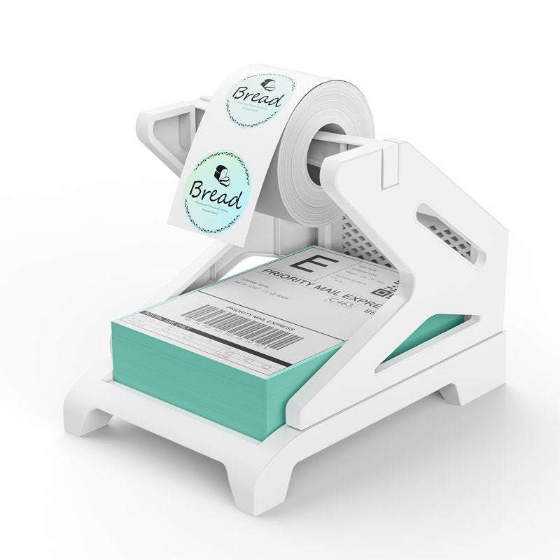 Thermal Label Roll Holder for 4x6 Labels, Fits Rolls Up to 6” Diameter
