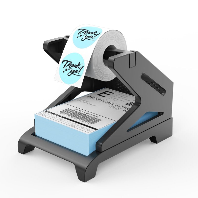 Thermal Label Roll Holder for Desktop Printers 4x6 Inches Organization