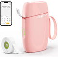 Portable Bluetooth Label Maker for Home Office Organization - Pink