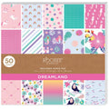 Pink Dreamland Scrapbook Paper Pad - 50 Sheets 12x12 inch Designs for Crafts & DIY