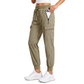 Women Cargo Hiking Pants Lightweight Joggers with Pockets - Quick Dry Outdoor Trousers