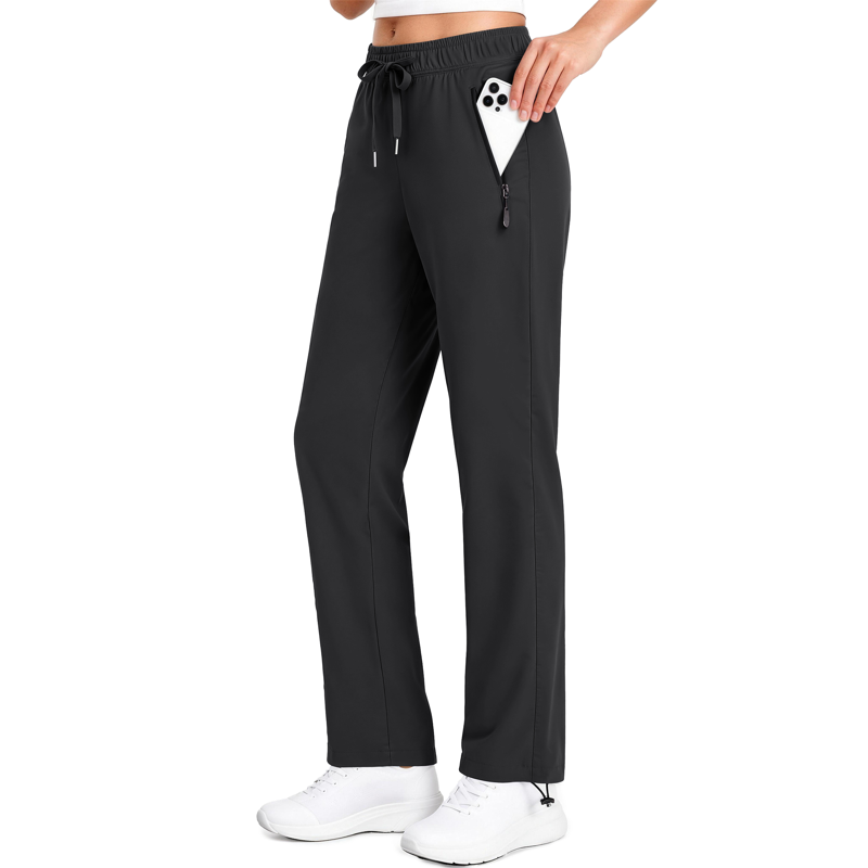 Women's Quick Dry Cargo Joggers - Lightweight Athletic Hiking Pants