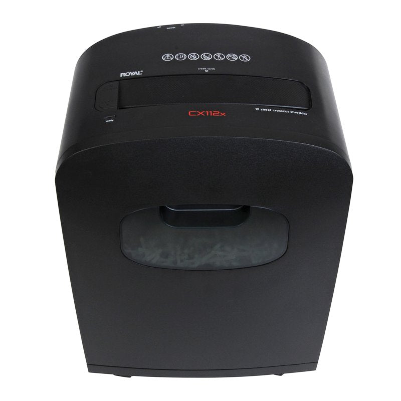 12-Sheet Crosscut Paper Shredder for Office & Home Use