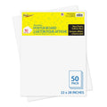 Premium Water & Fade Resistant Poster Board 22x28 Inches - Pack of 50