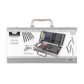 58-Piece Sketching Travel Art Set with Pencils Charcoal and Case