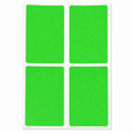 Color-Coding Rectangle Sticker Labels - Permanent Adhesive, 200 Count