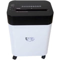 Micro-Cut Paper Shredder 14-Sheet Capacity Auto Start/Stop Black/White