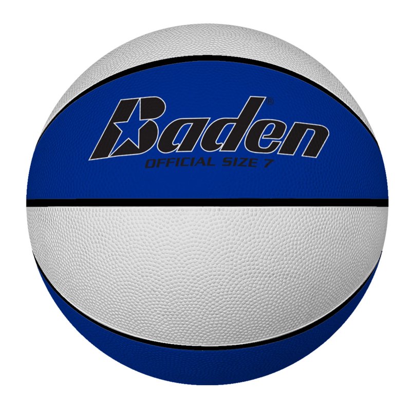 Rubber Basketball - Official Size 29.5" & Intermediate 28.5" Indoor & Outdoor Play