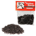 Rubber Braiding Bands for Horses & Ponies - 500 Pack Mane & Tail Styling