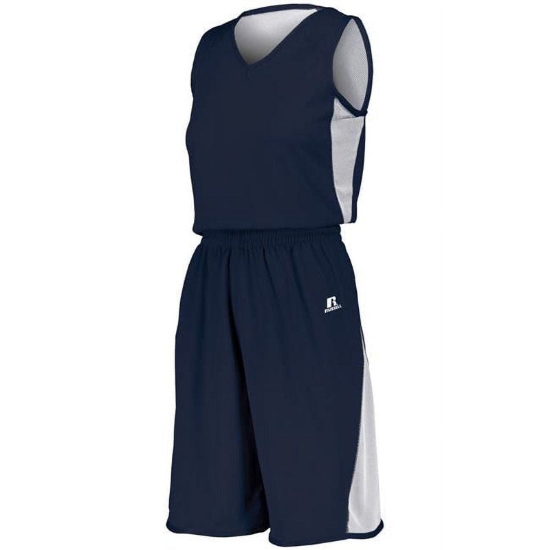 Ladies Reversible Basketball Shorts with Moisture-Wicking Technology - Extra Large