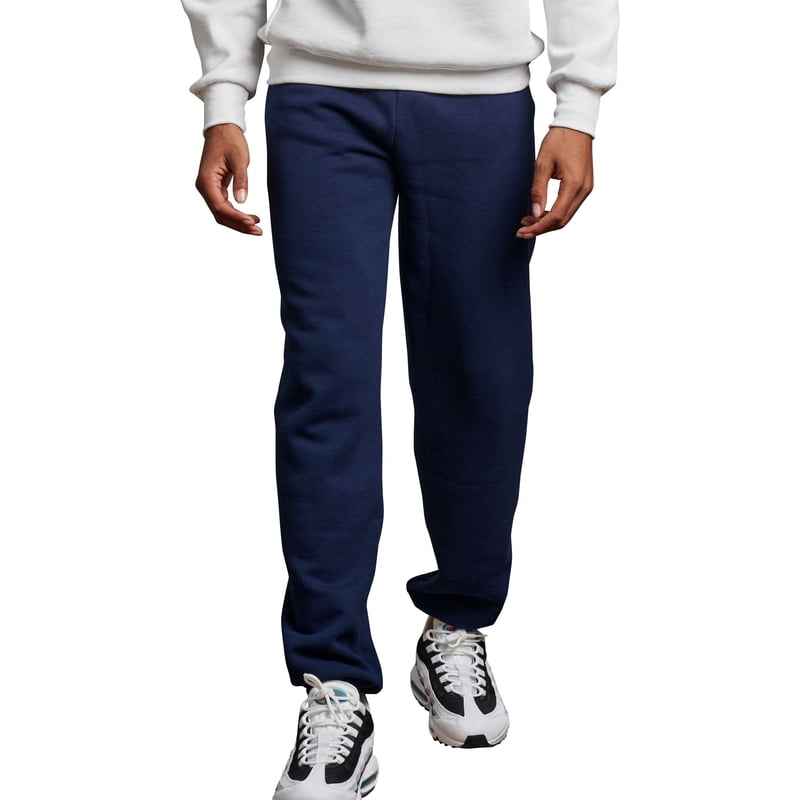 Men's Athletic Fleece Sweatpants with Elastic Bottoms - Moisture-Wicking & Relaxed Fit