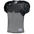 Youth Practice Football Jersey with Mesh Body and V-Neck - Russell Athletic
