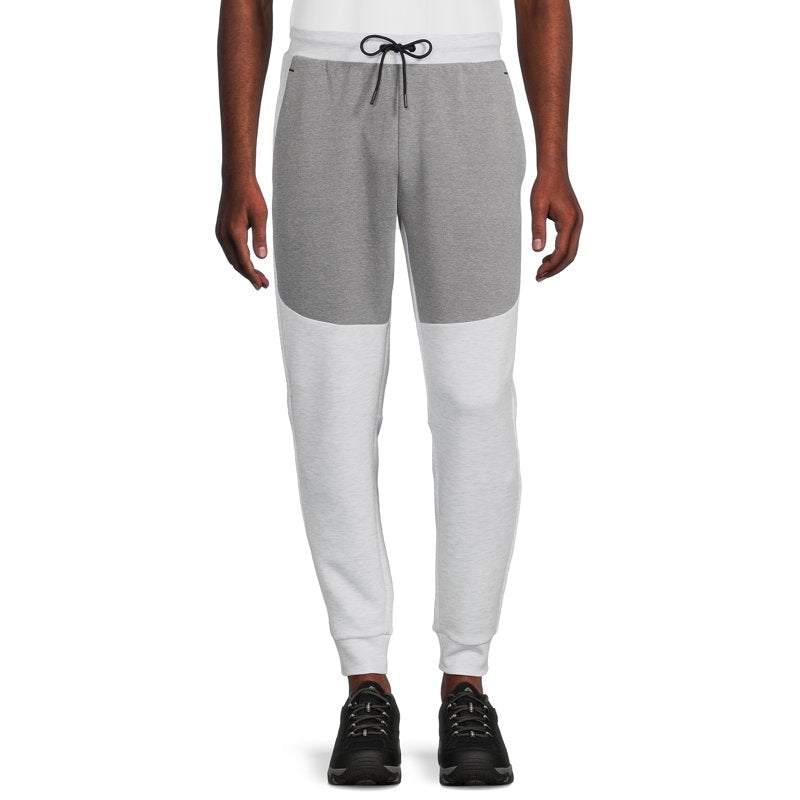 Men's Active Fusion Knit Jogger Pants - Casual & Workout Wear, Up to 5XL