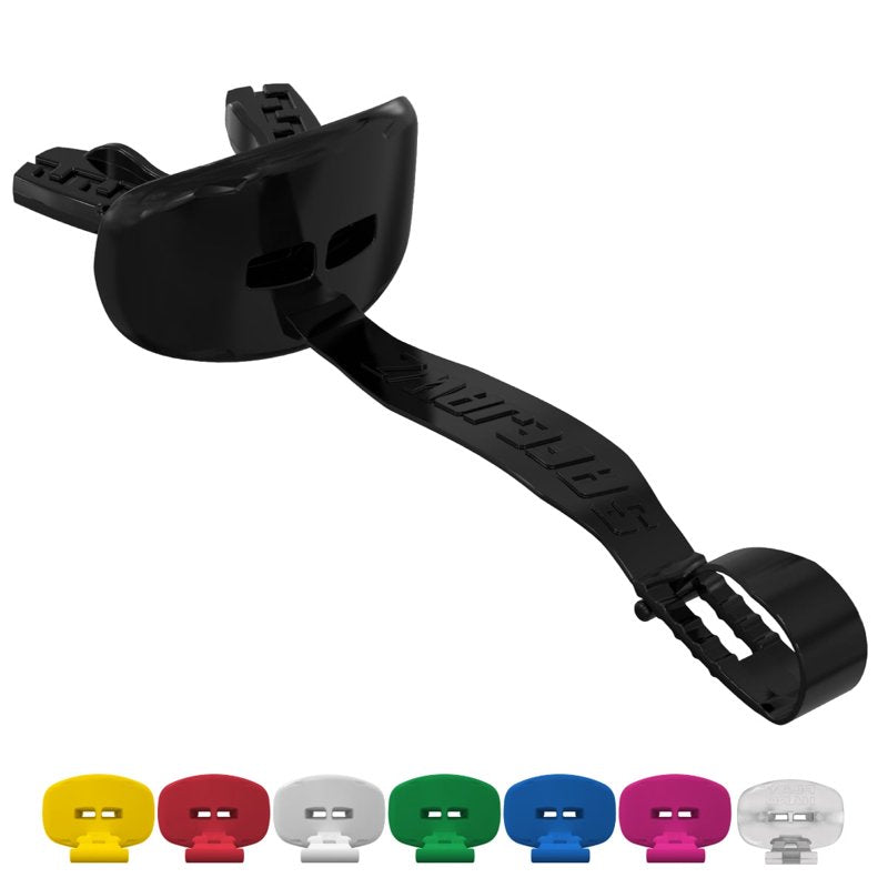 Football Mouth Guard with Connected Strap - Impact Protection for Adults and Youth