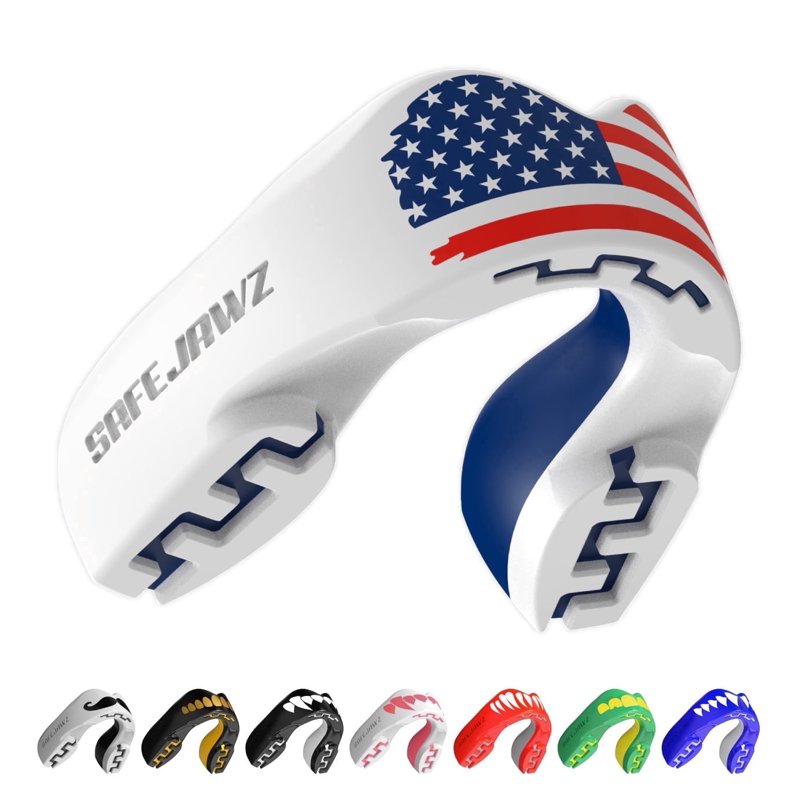 Sports Mouth Guard with Case - Dual Layer Impact Protection for Adults & Youth