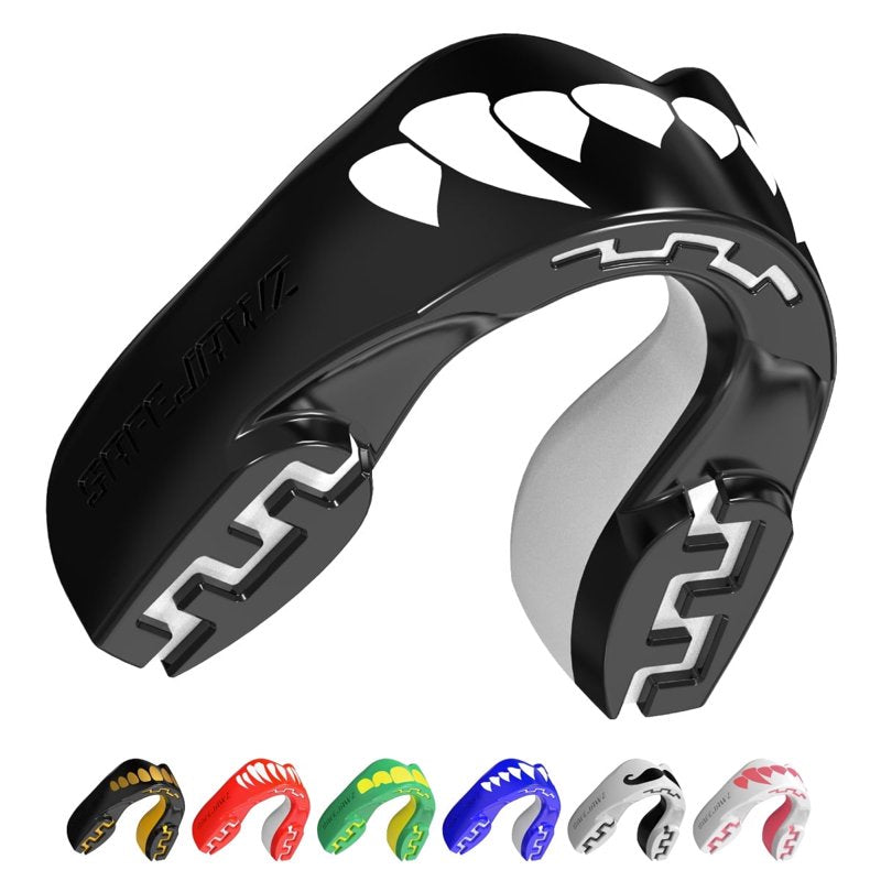 Sports Mouth Guard with Case - Dual Layer Impact Protection for Adults & Youth